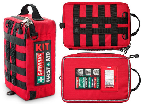 SURVIVAL Family & Slimline First Aid Kit Bundle