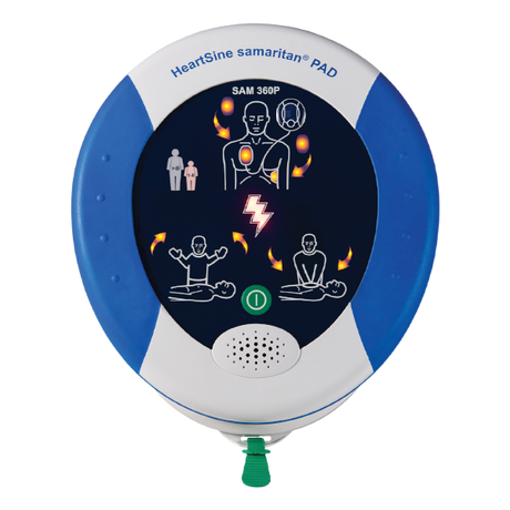 HeartSine 500P Defibrillator – Semi Automatic (CPR Advisor) Pre-Owned – Same Day Dispatch