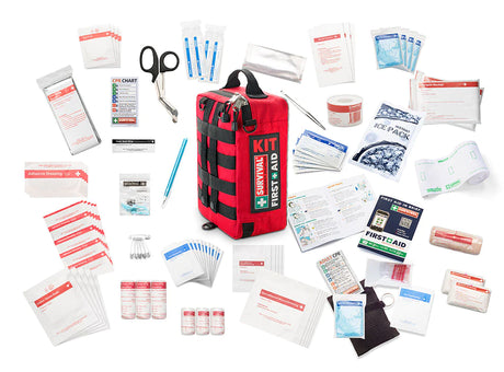 SURVIVAL Family & Slimline First Aid Kit Bundle
