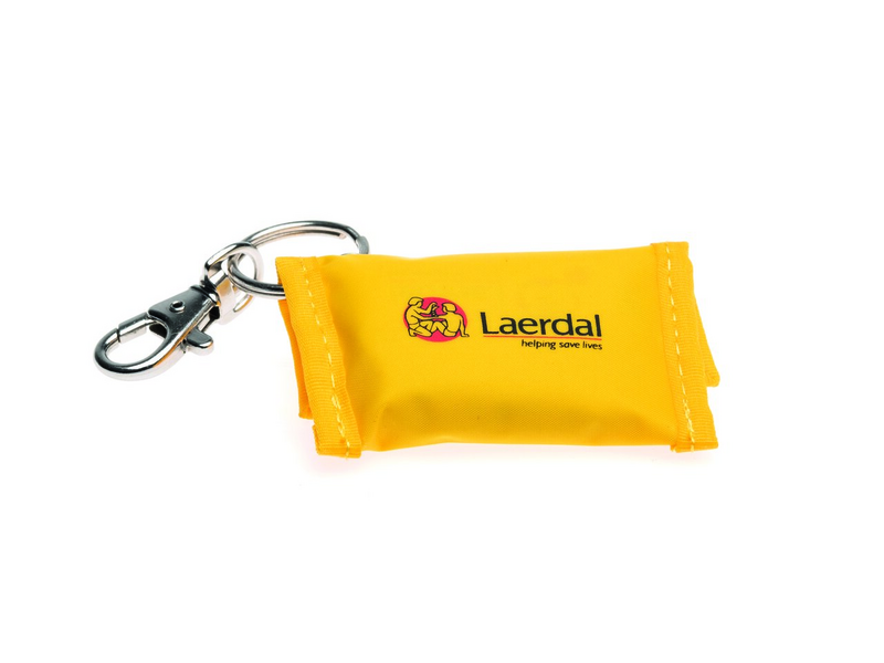 Laerdal Patient Face Shield Key Ring x 25 Yellow