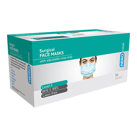 Level 2 Surgical Face Mask 50 Pack
