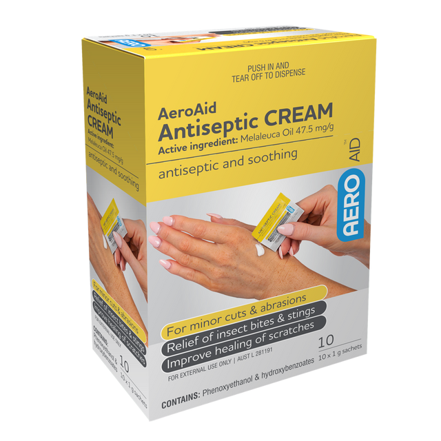 Antiseptic Cream Sachet 1g Box/10