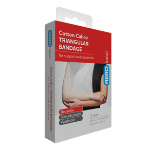 Cotton Calico Triangular Bandage 110 x 110 x 155cm