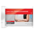 Cotton Calico Triangular Bandage 110 x 110 x 155cm Bag/10