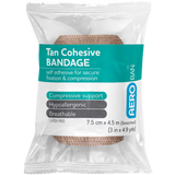 Tan Cohesive Bandage Wrap/12