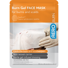 Burn Gel Face Mask 30 x 40cm