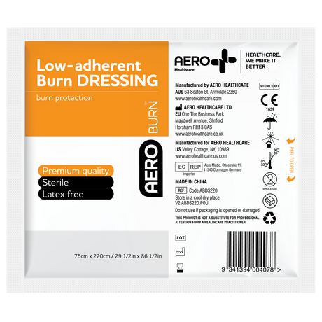 Low Adherent Burn Dressing 75 x 220cm