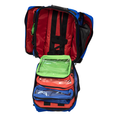 Blue Oxygen/Trauma First Aid Backpack 48 x 54 x 32cm