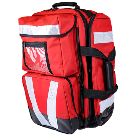 Red Trauma First Aid Backpack 48 x 54 x 32cm