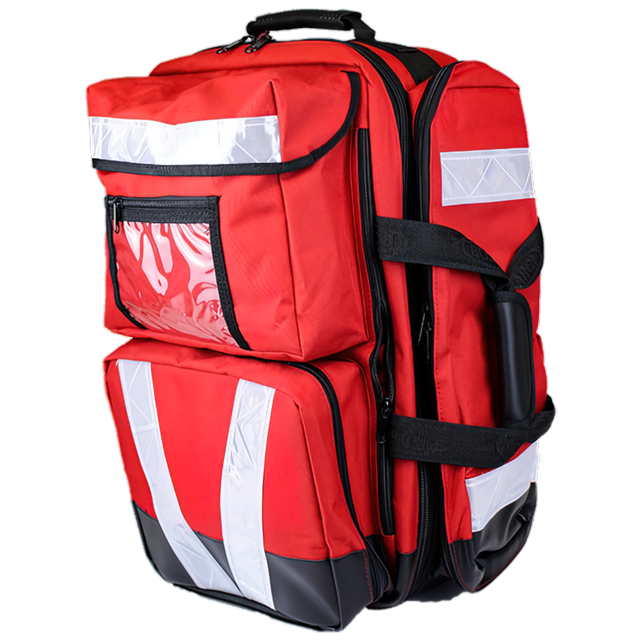Red Trauma First Aid Backpack 48 x 54 x 32cm