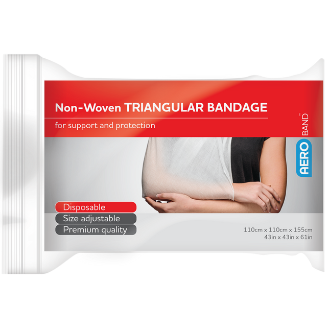 Non-Woven Triangular Bandage 110 x 110 x 155cm Bag/10