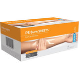 Polyethylene Burn Sheet 10 x 10cm Box/25