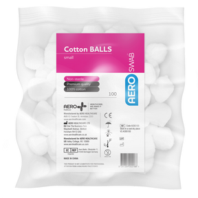 Small Cotton Balls Bag/100