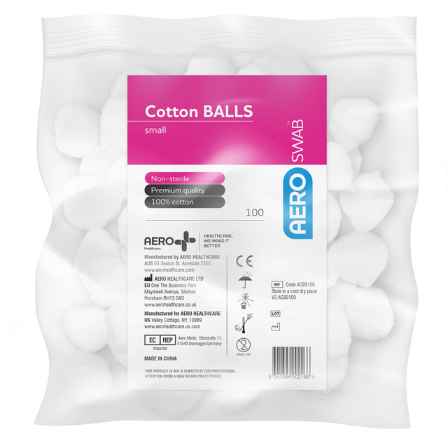 Small Cotton Balls Bag/100