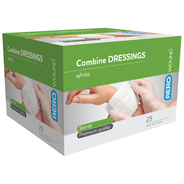 Combine Dressings 10 x 10cm Bag/25