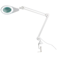LED Magnifying Lamp with Table Clamp (12cm diameter, 115cm extension)