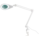 LED Magnifying Lamp with Table Clamp (12cm diameter, 115cm extension)