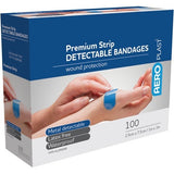 Premium Detectable X-Wide Strip 7.5 x 2.5cm Box/100