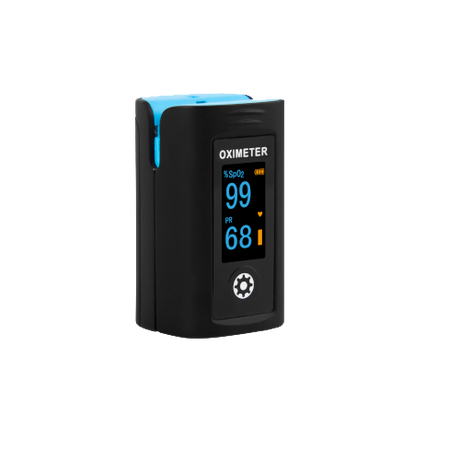 Lux Black Finger Pulse Oximeter