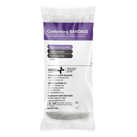 Conforming Bandage 7.5cm x 4M Wrap/12