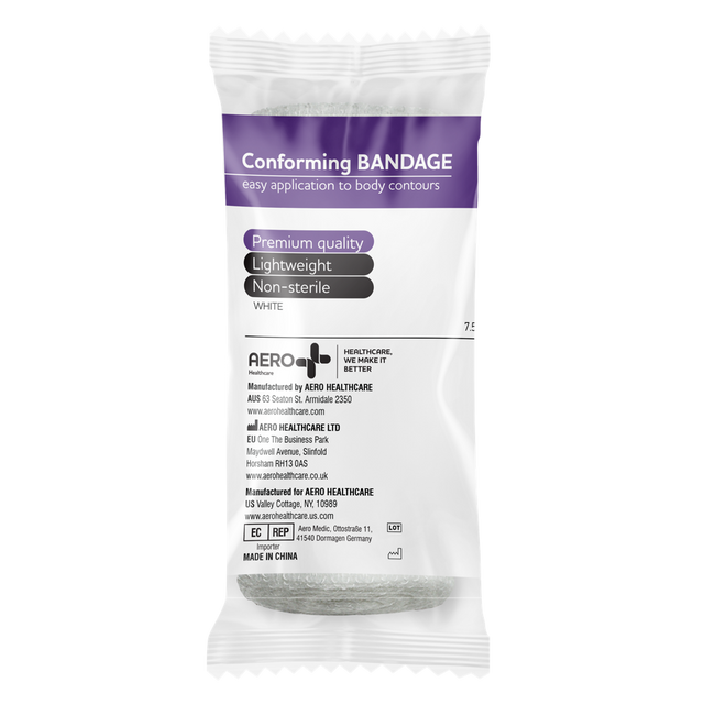 Conforming Bandage 7.5cm x 4M Wrap/12