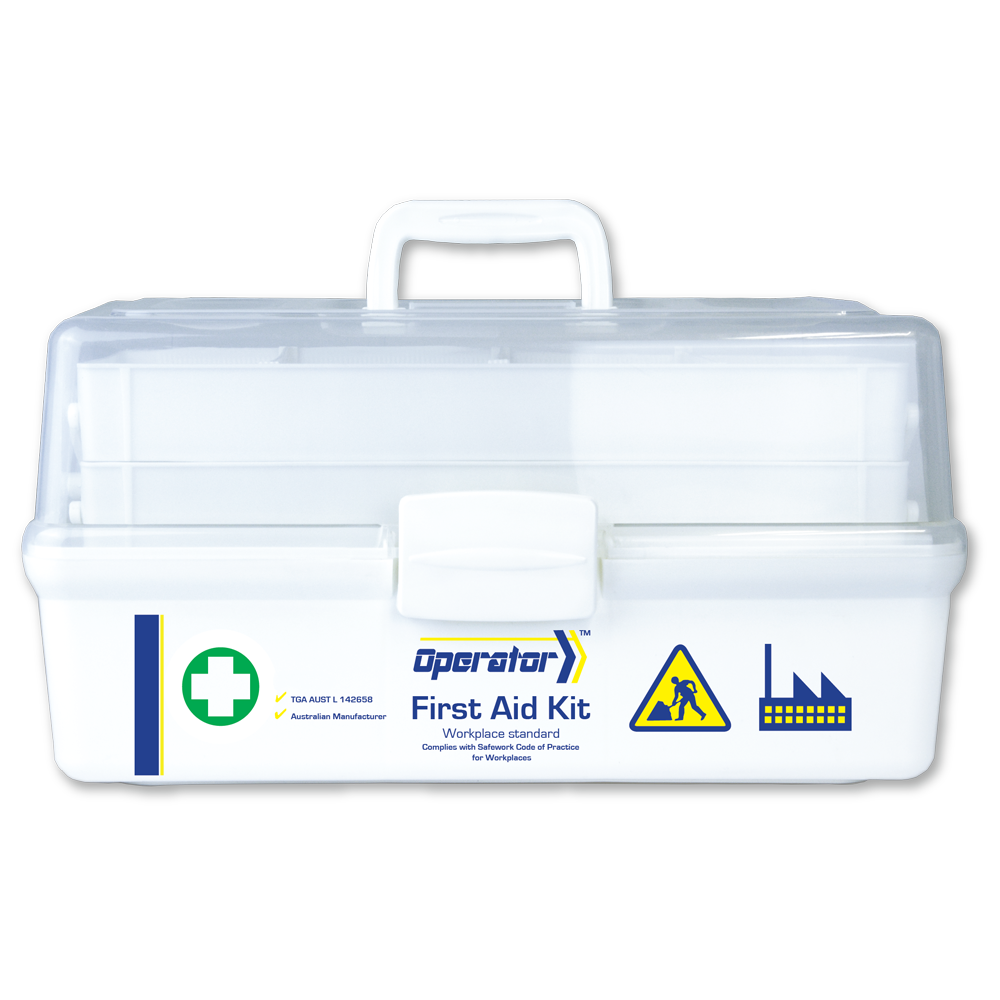 OPERATOR 5 Plastic Tacklebox First Aid Kit 42 x 21 x 22cm