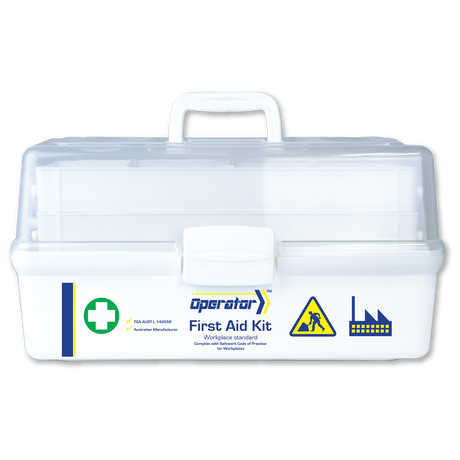 OPERATOR 5 Plastic Tacklebox First Aid Kit 42 x 21 x 22cm