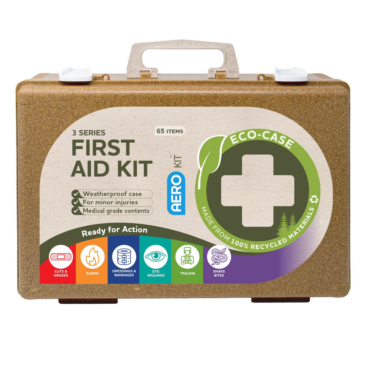 Eco First Aid Kit 25 x 19 x 9cm