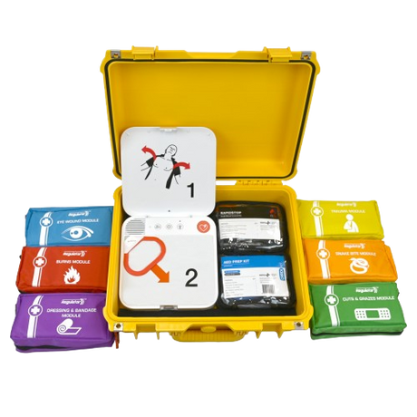 Weatherproof Trauma Kit With LifePak AED (Valued at $3800)