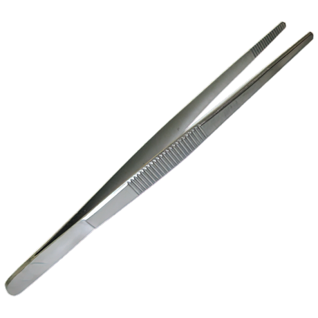 Stainless Steel Blunt Forceps 13cm - 50 pcs