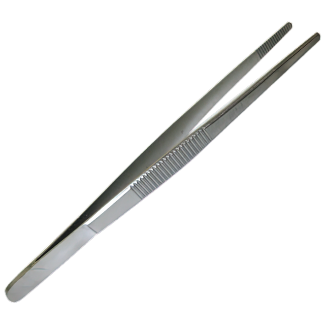 Stainless Steel Blunt Forceps 13cm - 50 pcs