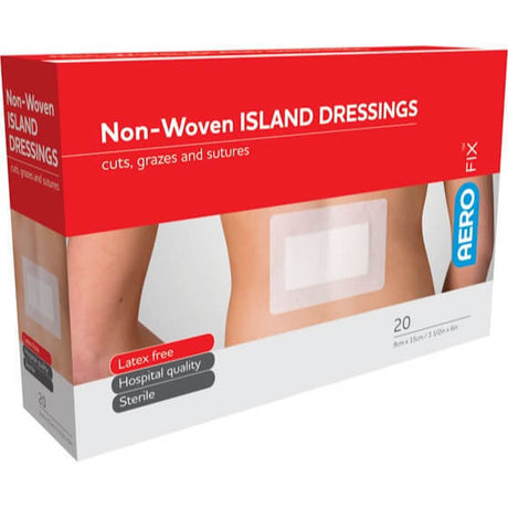 Non-Woven Island Dressing 9 x 15cm Box/20