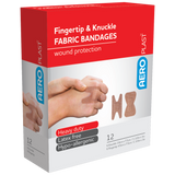 6x Premium Fabric Fingertip and Knuckle Dressings Box/12