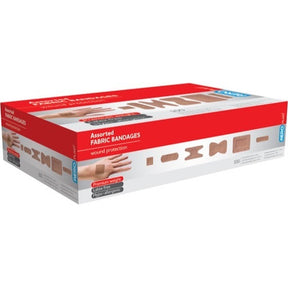 Premium Fabric Assorted Dressings Box 100
