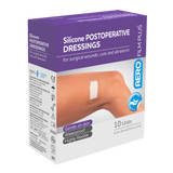 Sensitive Silicone Postoperative Dressing 6 x 8cm Box/10