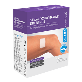 Sensitive Silicone Postoperative Dressing 9 x 10cm Box/10