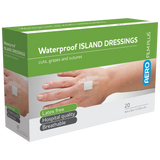Waterproof Island Film Dressings 4cm x 5cm Box/20