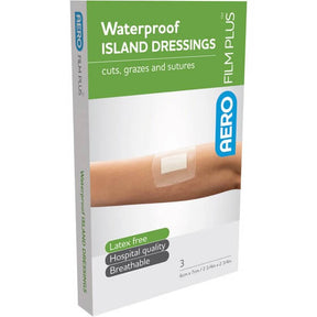 Waterproof Island Dressing 6 x 7cm Box/3