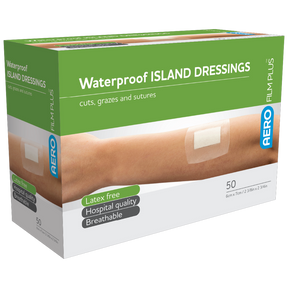 Waterproof Island Dressing 6 x 7cm Box / 50