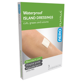 Waterproof Island Dressing 9 x 10cm Box/3
