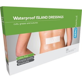 Waterproof Island Film Dressings 15 x 20cm Box/20