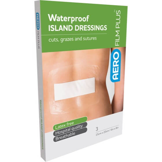 Waterproof Island Dressing 15 x 20cm Box/3