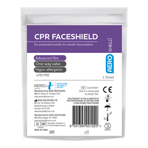 Disposable Face Shield with one-way valve