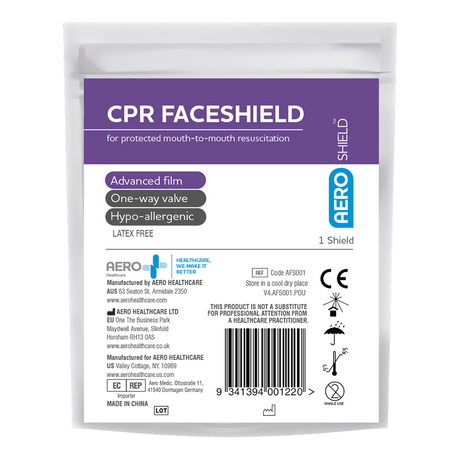 Disposable Face Shield with one-way valve