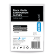 Large Black Nitrile Powder-Free Gloves Pair/2