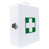 Small Metal First Aid Cabinet 25 x 31 x 12cm