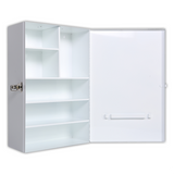 Large Metal First Aid Cabinet 61cm x 41cm x 18cm