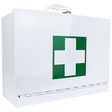 Medium Drop Front Metal First Aid Cabinet 43 x 31 x 15cm