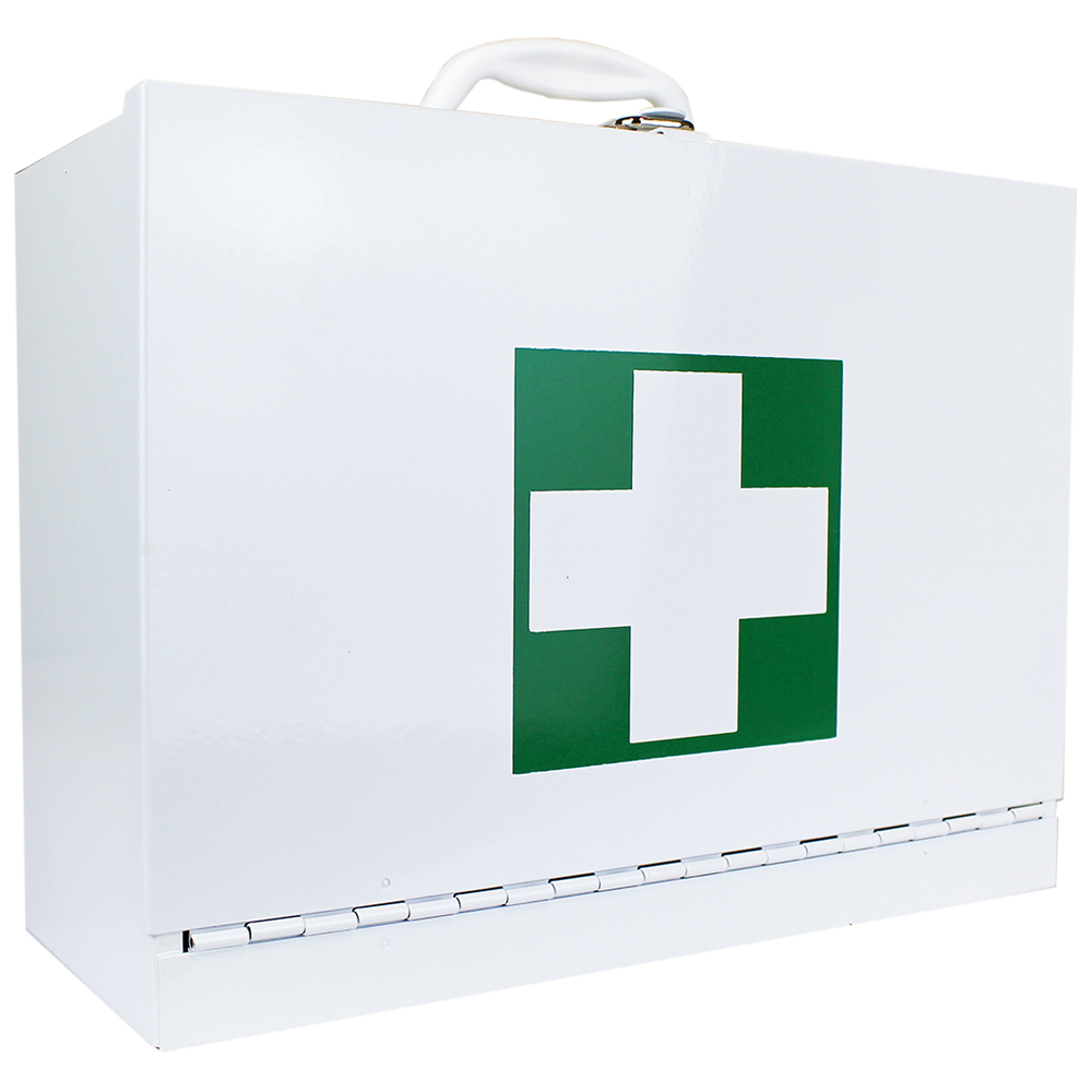 Medium Drop Front Metal First Aid Cabinet 43 x 31 x 15cm