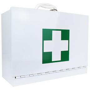 Medium Drop Front Metal First Aid Cabinet 43 x 31 x 15cm
